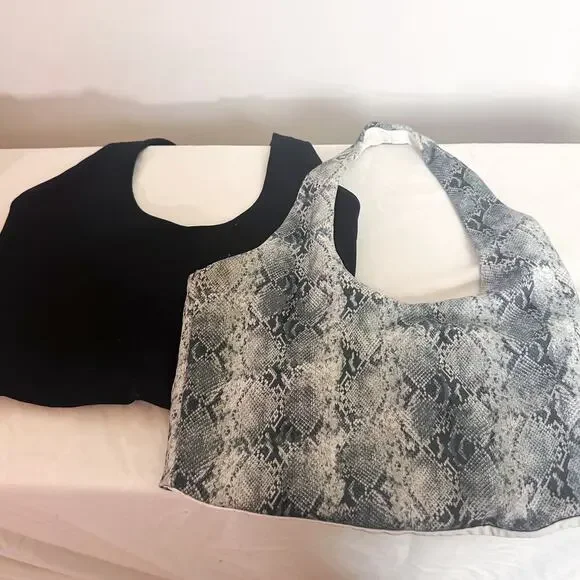 3 FOR $50! 🎁 SPIRITUAL GANGSTER Bundle of 2!! Devotion Halter Bra Black … - Picture 2 of 10